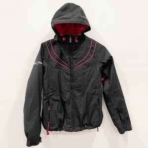 Burton Women’s Black Pink Snow Ski Vented Jacket Size Small